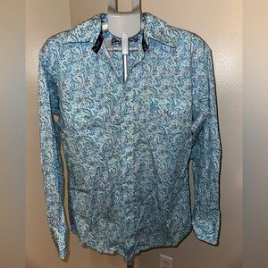 George Strait Paisley Western Button-Down Shirt